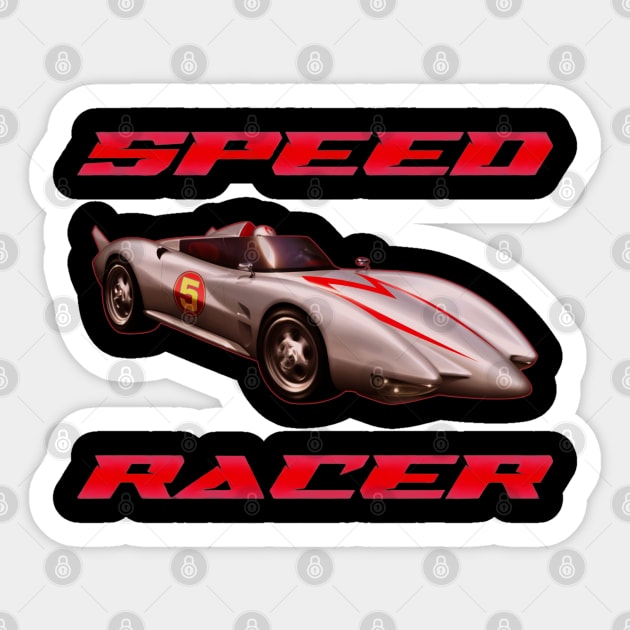 Mach 5Go go go Sticker by BukaGaPakeLibur